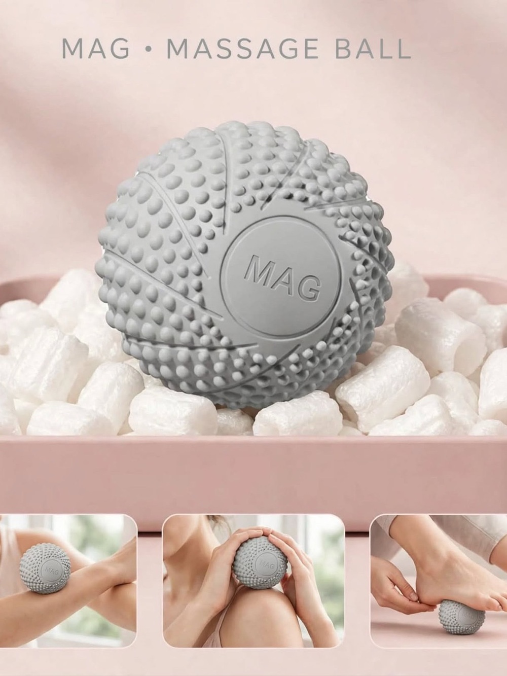 Massage Balls Deep Tissue Fascia for Muscle Recovery And Yoga Pilates Workouts